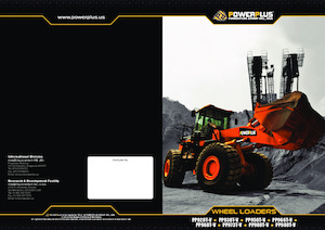 Kolové nakladače PowerPlus PP988T-V