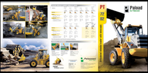 Kolové nakladače Palazzani PT 72