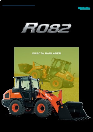 Kolové nakladače Kubota R 082