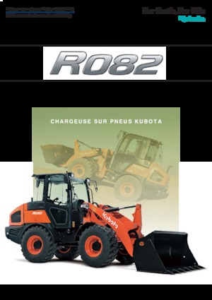 Kolové nakladače Kubota R 082
