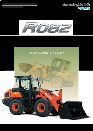 Kolové nakladače Kubota R 082