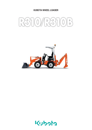 Kolové nakladače Kubota R310 B