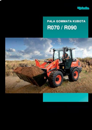Kolové nakladače Kubota R090