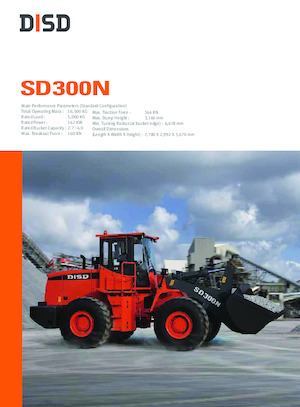 Kolové nakladače Doosan SD300N