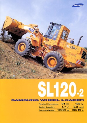 Kolové nakladače Samsung SL 120-2