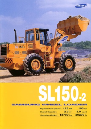 Kolové nakladače Samsung SL 150-2