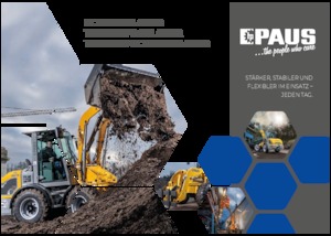 Kolové nakladače Paus TSL 9088 