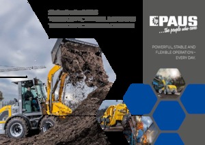Kolové nakladače Paus TSL 9088 