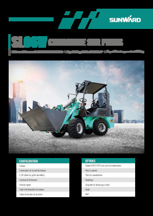 Kolové nakladače Sunward SL06W