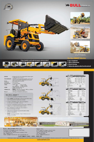 Kolové nakladače Bull SMART 60