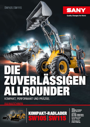 Kolové nakladače Sany SW115