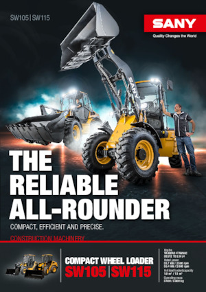 Kolové nakladače Sany SW115