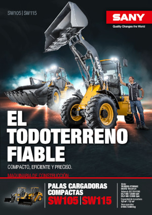 Kolové nakladače Sany SW115