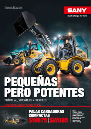 Kolové nakladače Sany SW085