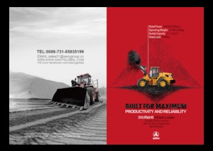 Kolové nakladače Sany SYL956H5