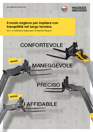 Teleskopické manipulátory Wacker Neuson TH522