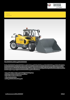 Teleskopické manipulátory Wacker Neuson TH522