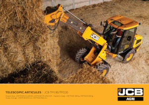 Kolové nakladače JCB TM 180