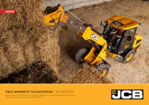 Kolové nakladače JCB TM 180