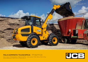 Kolové nakladače JCB TM220 Agri