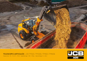 Kolové nakladače JCB TM320 S 