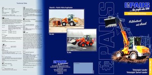 Kolové nakladače Paus TSL 855