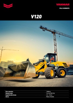Kolové nakladače Yanmar V 120