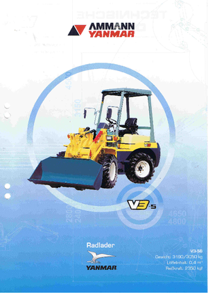 Kolové nakladače Yanmar V 3-5