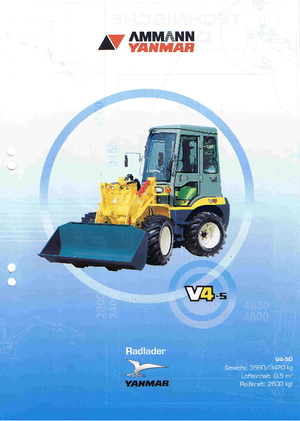 Kolové nakladače Yanmar V 4-5
