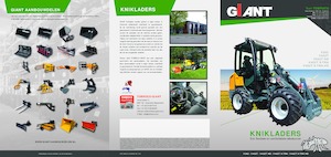 Kolové nakladače Giant V 452 T