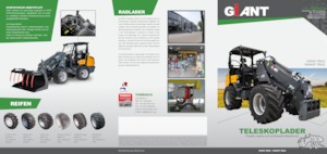 Kolové nakladače Giant V 5003 Tele