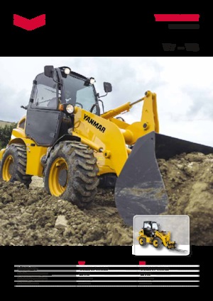 Kolové nakladače Yanmar V8 