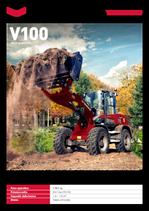 Kolové nakladače Yanmar V100