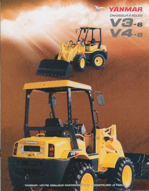 Kolové nakladače Yanmar V4-6