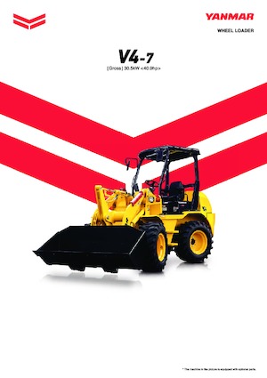 Kolové nakladače Yanmar V4-7