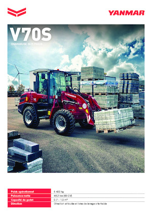Kolové nakladače Yanmar V70S