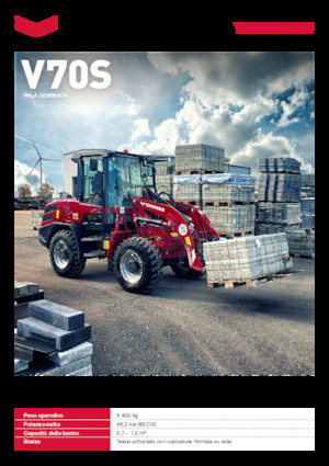 Kolové nakladače Yanmar V70S