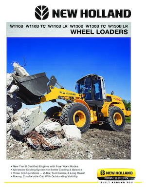 Kolové nakladače New Holland W110 B TC