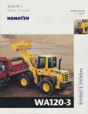 Kolové nakladače Komatsu W 120-3