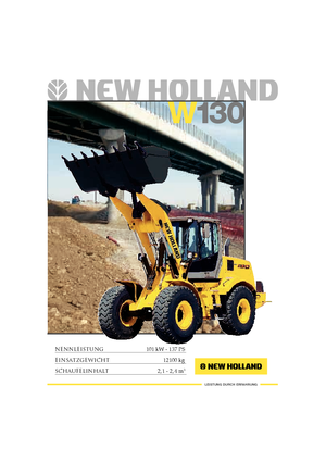 Kolové nakladače New Holland W 130