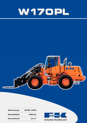Kolové nakladače Fiat Kobelco W 170 PL