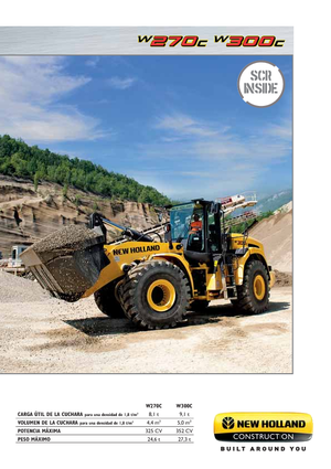 Kolové nakladače New Holland W270C ZB