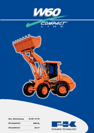 Kolové nakladače Fiat Kobelco W 60
