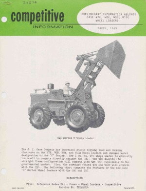 Kolové nakladače Case W7C