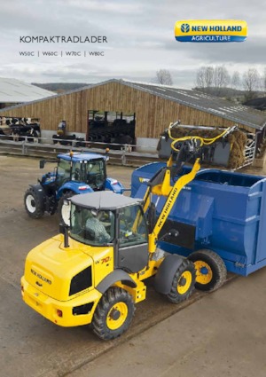 Kolové nakladače New Holland W70C Z-bar