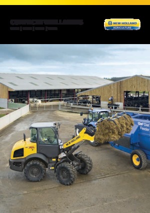 Kolové nakladače New Holland W70C Z-bar