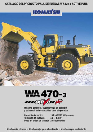 Kolové nakladače Komatsu WA470-3 active Plus