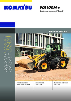 Kolové nakladače Komatsu WA100M-8E0