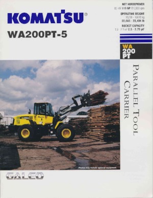 Kolové nakladače Komatsu WA200PT-5