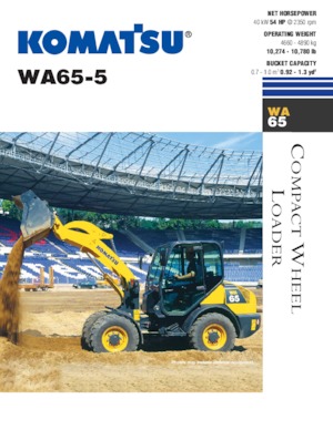 Kolové nakladače Komatsu WA65-5